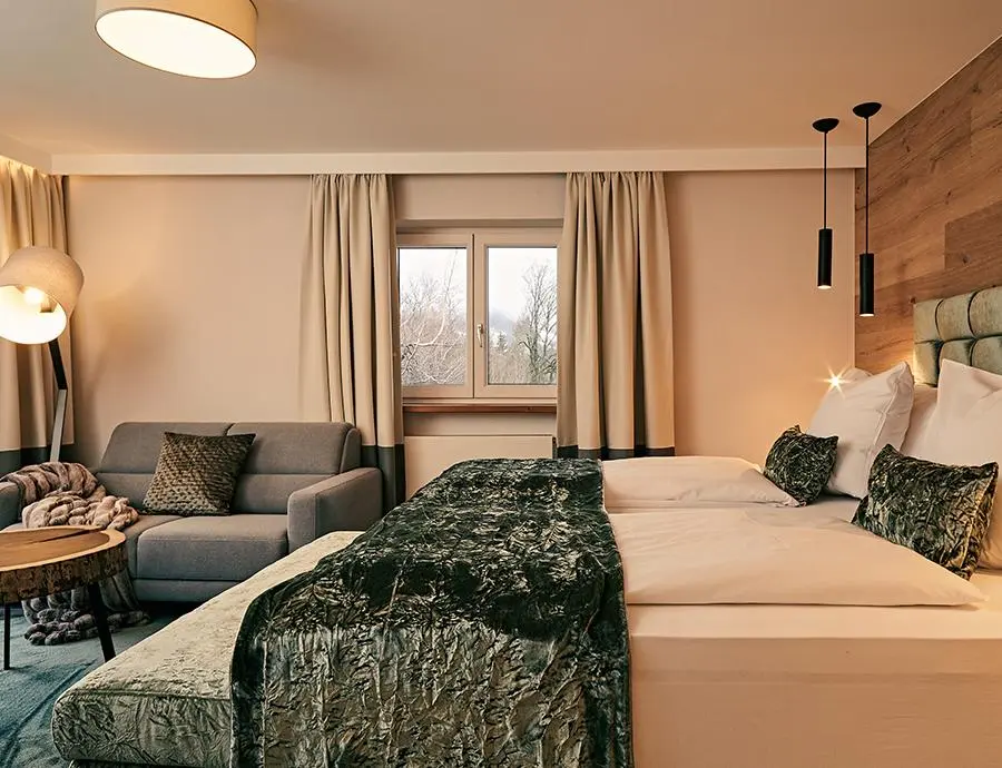 DZ_Birke_Sued_Schlafzimmer_Hotel_Birkenhof_Oberstaufen_Allgaeu