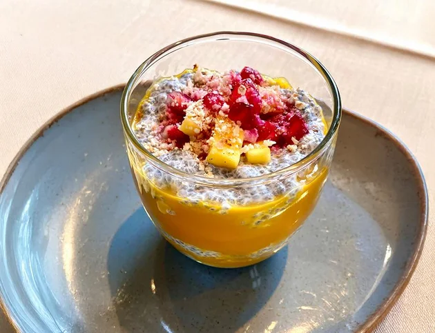 Basisches Müsli während der Basenfastenwoche im Hotel Birkenhof